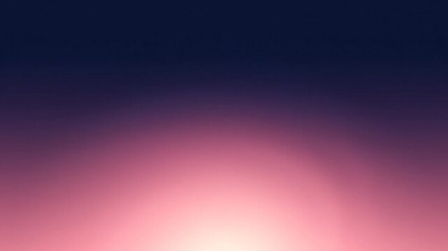 Beautiful gradient of colors transitions from dark blue to purple and pink during sunset, sunrise