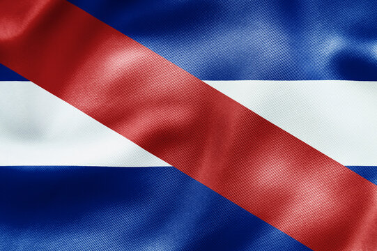 Austria national flag with red white red horizontal stripes.