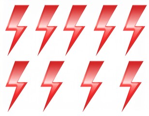 Abstract Fire, Energy & Futuristic Visual Elements Collection 3D Shapes, Lightning Effects, Motion Waves & Creative Digital Backgrounds