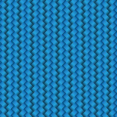 Blue Woven Geometric Pattern Abstract Background