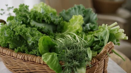 Leafy greens, fresh, healthy, nutrition, benefits! Explore the amazing world of leafy greens in this video. Discover their health benefits, delicious recipes, and tips for incorporating them into your