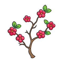 Delicate plum blossoms bloom in early spring, their soft pink and white petals contrasting dark branches, symbolizing resilience, beauty, and renewal.
