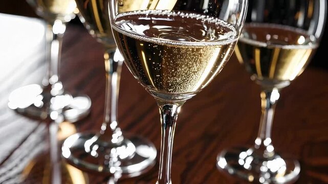 In this video, we showcase the art of serving sparkling wine. Learn elegant techniques for pouring, choosing the right glass, and food pairings to enhance your sparkling wine experience for any celebr