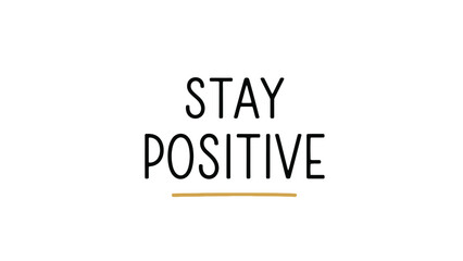 Inspiring motivational quote encouraging optimism and resilience for daily