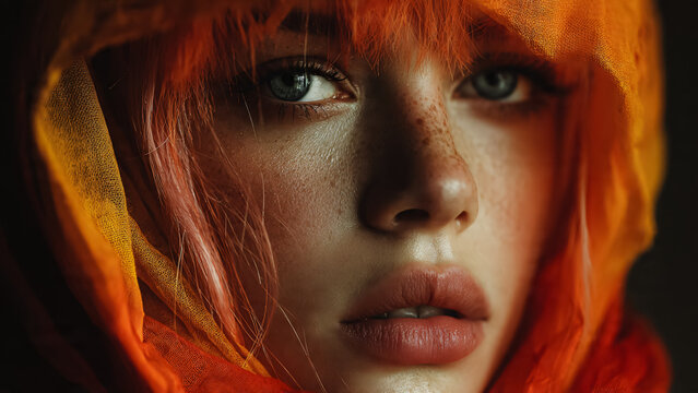 Portrait de jeune femme 