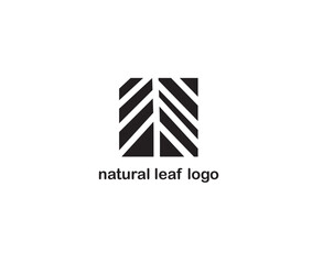 Fototapeta premium This natural leaf logo represents growth, nature, sustainability, and eco-friendliness. Ideal for organic brands, wellness products, gardening businesses, environmental organizations.