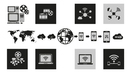 Professional businessman jumping with joy in modern office with city view at sunset