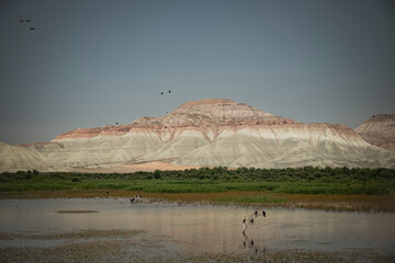 Rainbow hills located in Nallıhan, Ankara T&uuml;rkiye