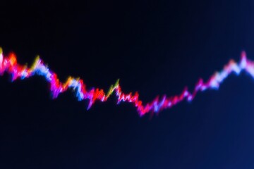 Professional Stock Market Trading Graph with Modern Digital Interface Premium Financial Analytics for Marketing Content