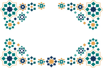 Colorful vector design featuring an abstract background with shiny dots, circular shapes, and star patterns for a fun celebration frame or holiday card illustration