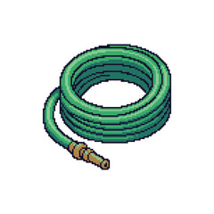 Pixel Art Garden Hose