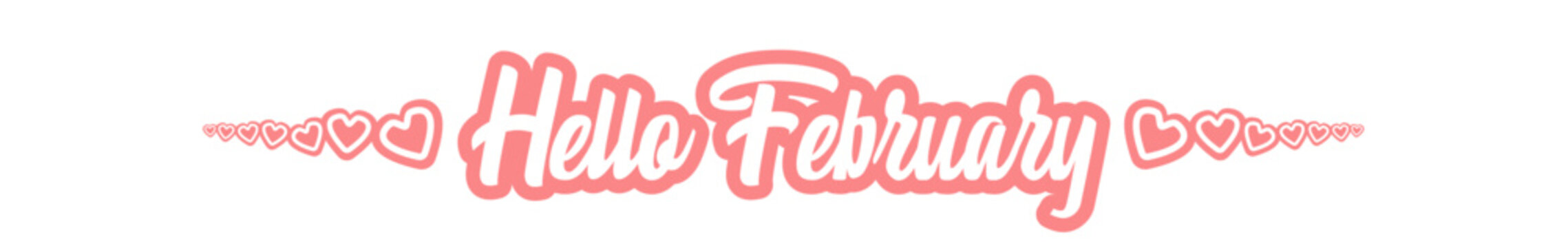 February Pink Text Vector Hello February Images – Browse 11,486 Stock Photos, Vectors, and Video ...