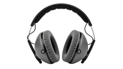 headphones png studio headphones png gray headset png audio gear png transparent background image
