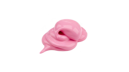 whipped cream png pink cream png dessert topping png sweet swirl png transparent background image