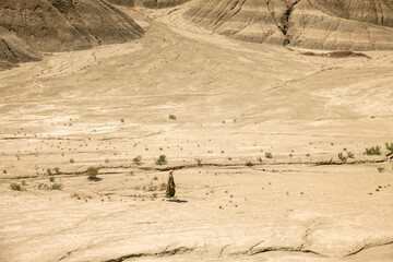 Sand dunes (Kum Beach) located in Nallıhan, Ankara, T&uuml;rkiye, famous for their resemblance to Mars.