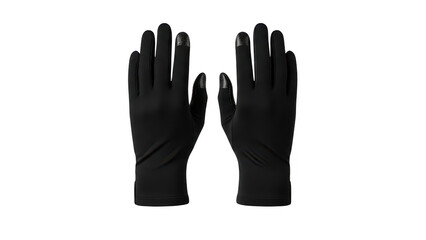 Obraz premium touchscreen gloves png winter gloves png smart gloves png black gloves png transparent background image