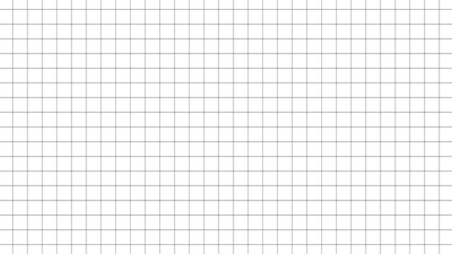 Architectural square grid lines background. Used for technical drawings, blueprints, and a mathematical coordinate system. Vector illustration