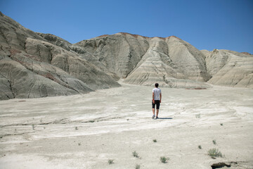 Sand dunes (Kum Beach) located in Nallıhan, Ankara, T&uuml;rkiye, famous for their resemblance to Mars.