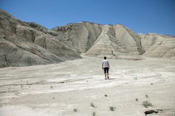 Sand dunes (Kum Beach) located in Nallıhan, Ankara, T&uuml;rkiye, famous for their resemblance to Mars.