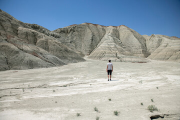 Sand dunes (Kum Beach) located in Nallıhan, Ankara, T&uuml;rkiye, famous for their resemblance to Mars.