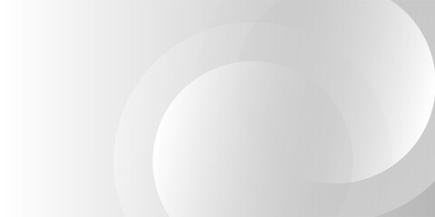 A minimalist abstract background featuring overlapping curves and circular shapes in various shades of gray, creating a smooth gradient and subtle depth