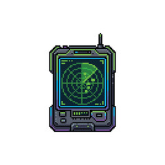 Pixel Art Bio-Scanner Device