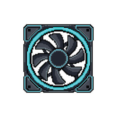 Pixel Art PC Cooling Fan
