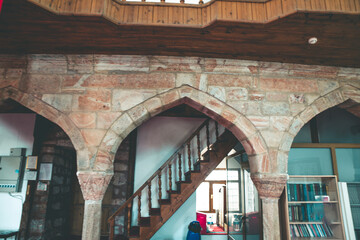 historical caravanserai in Ankara T&uuml;rkiye