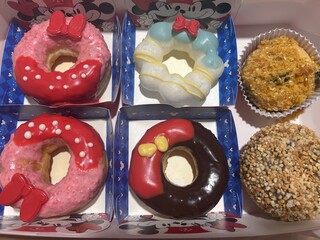 chocolate cake with icing, donut