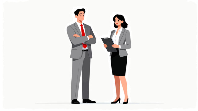 Business people in suits