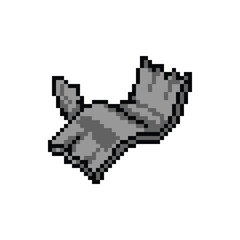 Fototapeta premium Pixel Art Twisted Metal Scrap
