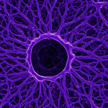 High Resolution Visualization Of Dark Matter Filament Nodes In Cosmic Web For Theoretical Physic Study