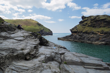 River Flowing Out To Sea