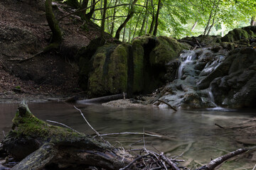 Waterfall in Brühlbach