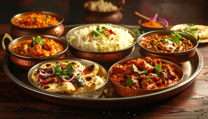 Exquisite Indian Cuisine - A Culinary Journey Through Flavors and Spices.