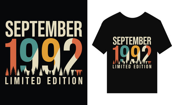 September 1992 Limited Edition TShirt