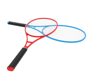 3d rendered modern tennis racket isolated high resolution transparent png photo