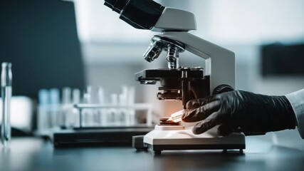Medium shot of a technician performing visual inspection on stamped metal parts ensuring surface finish and dimensional accuracy meet quality standards.