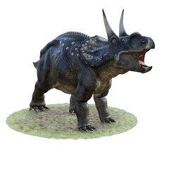 Fototapeta premium Parasaurolophus Dinosaur Model