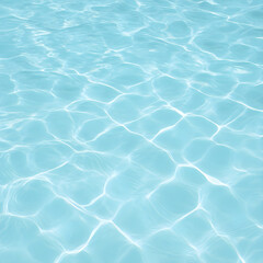 Calm shimmering water surface