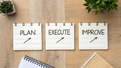 Structured Notes for Business Planning Execution and Improvement