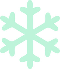 Obraz premium snowflake vector illustration