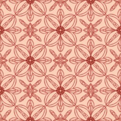 Fototapeta premium Seamless damask pattern 