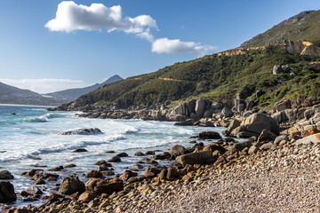 on the beach near Hout Bay, Cape Town, South Africa