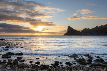 on the beach near Hout Bay, Cape Town, South Africa