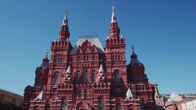 russia , moscow - 2 sep 2025 History museum at the Red Square