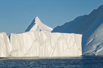 Gigantic Ice Formations Emerging from Ilulissat Icefjord, Greenland © Michel