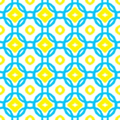 Fototapeta premium Seamless geometric pattern designed for fabric printing. For textiles, apparel, home decor, wallpapers, and creative surface designs