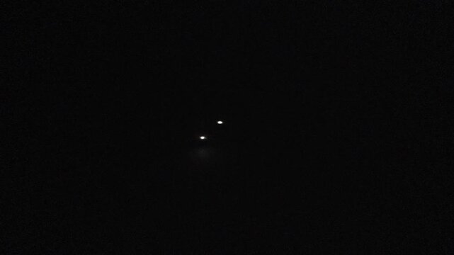 unidentified flying object in the sky. UFO