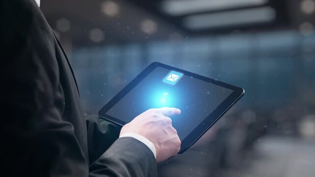 Email icons show digital communication, email service, and inbox management. Email supports online messaging, email notification, and secure exchange. Gist
